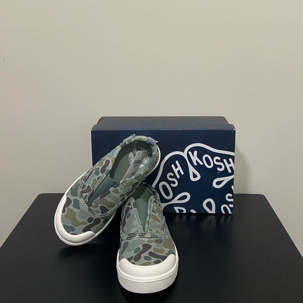 OshKosh B’gosh Camo Fishar Slip-On Sneaker